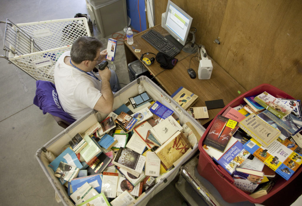 Goodwill stores turn donated books into sales on News